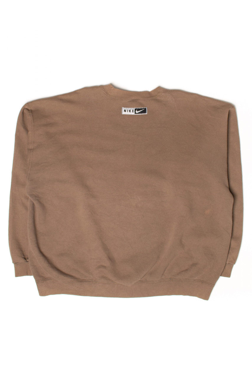Vintage Tan Y2K Nike Sweatshirt (1990s)