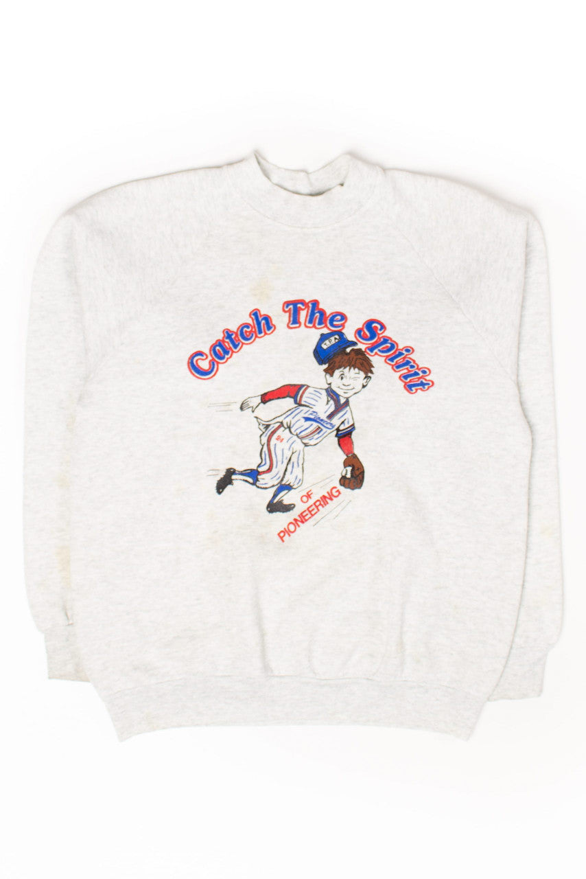 Vintage Catch The Spirit of Pioneering Sweatshirt (1990s)