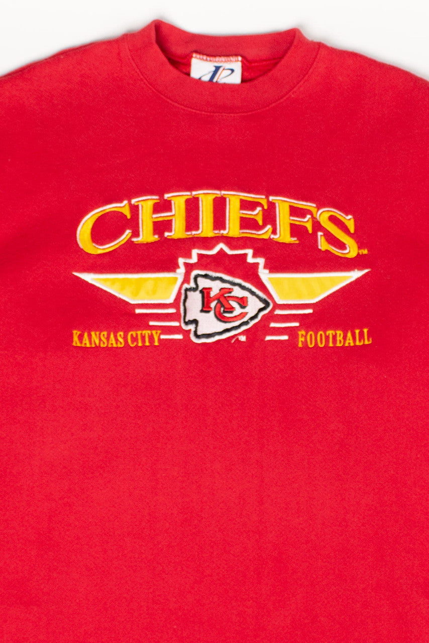 Vintage Kansas City Chiefs Embroidered Sweatshirt (1990s)