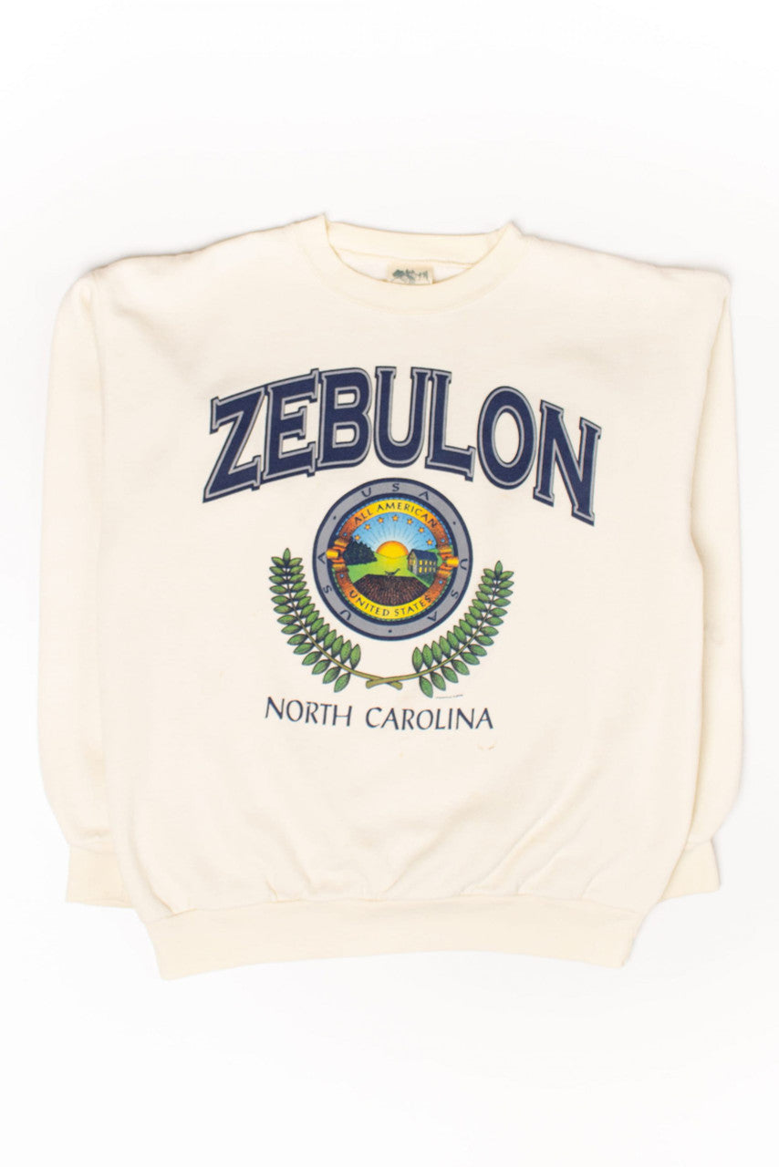 Vintage Zebulon North Carolina Sweatshirt (1996)