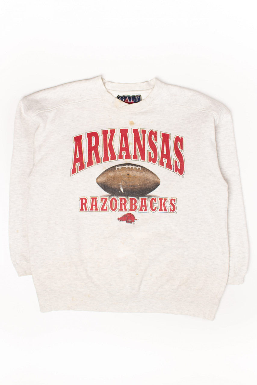 Vintage Arkansas Razorbacks Sweatshirt (1990s) 2