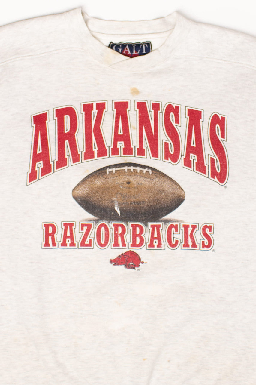 Vintage Arkansas Razorbacks Sweatshirt (1990s) 2