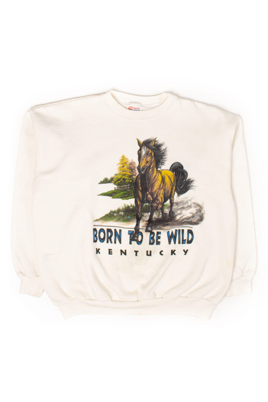 Vintage Born To Be Wild Kentucky Sweatshirt (1990s)