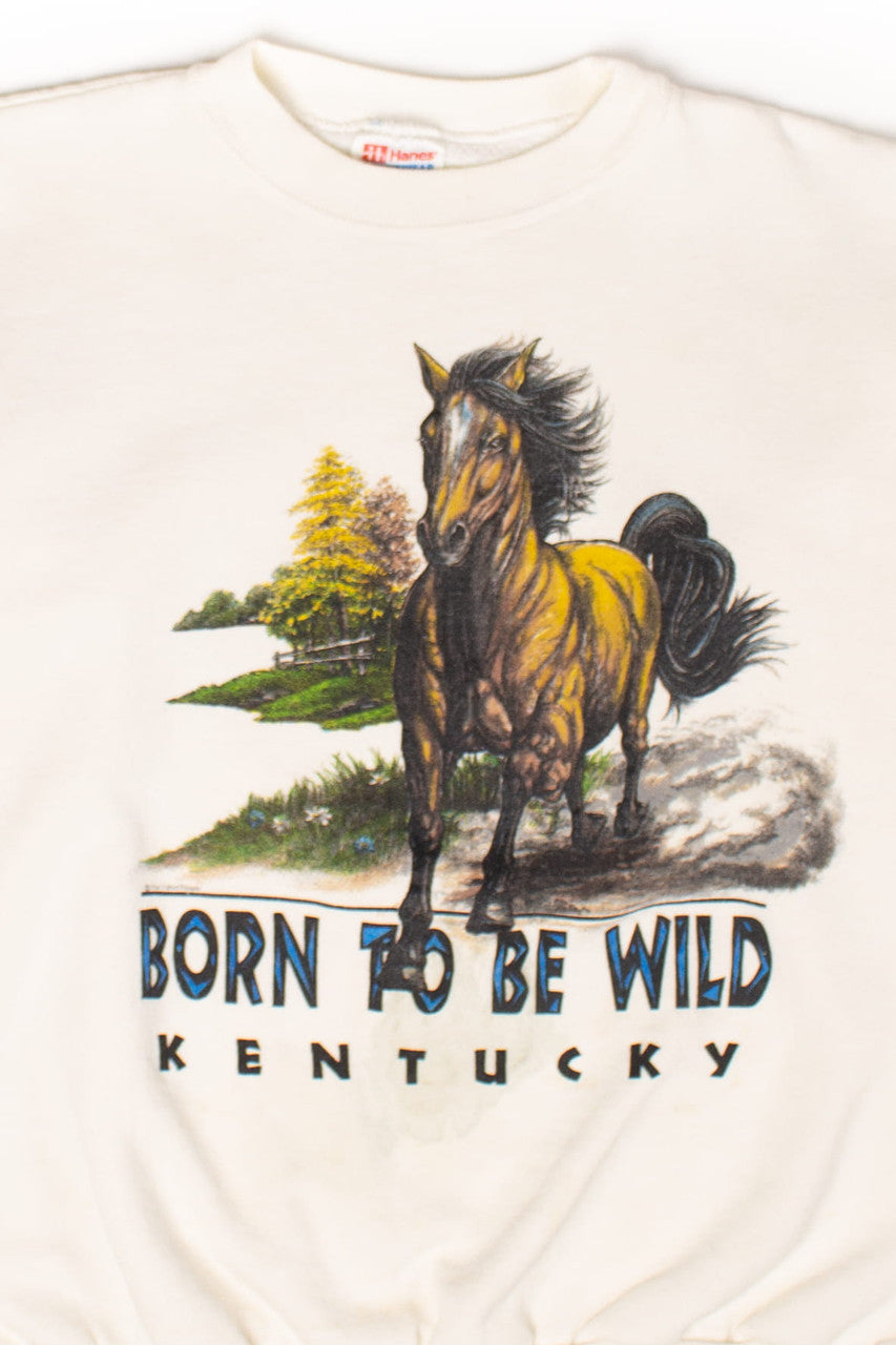 Vintage Born To Be Wild Kentucky Sweatshirt (1990s)