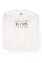 Vintage Raleigh Soccer '85 Caps Sweatshirt (1990s)