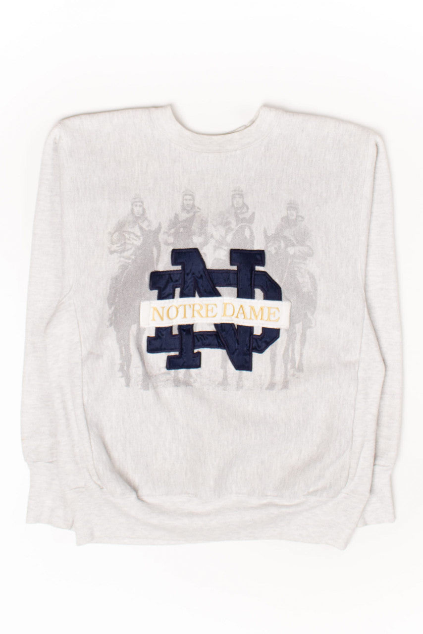 Vintage Notre Dame Polo Team Sweatshirt (1990s)