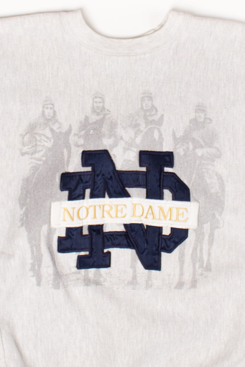 Vintage Notre Dame Polo Team Sweatshirt (1990s)