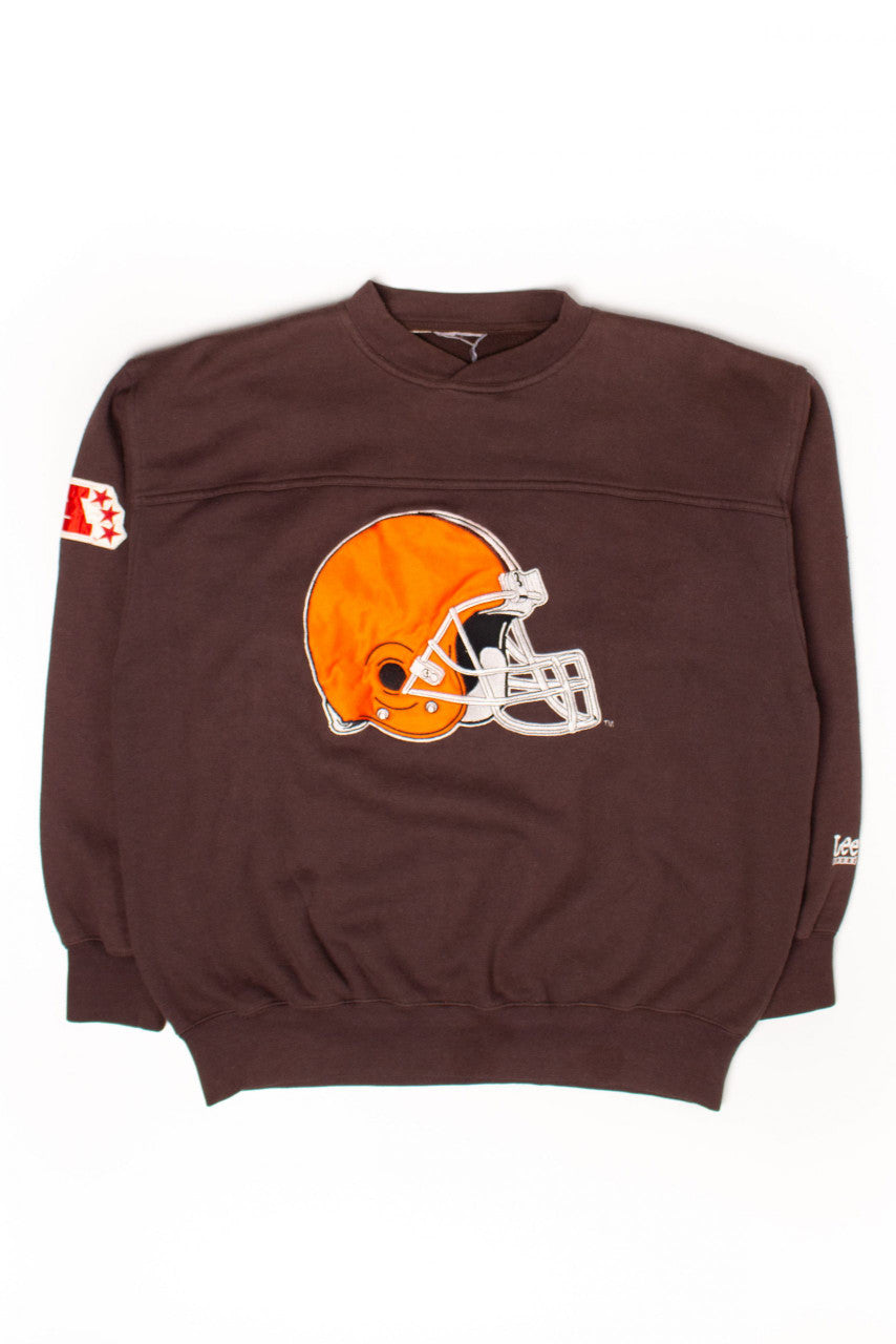 Vintage Cleveland Browns Embroidered Sweatshirt (1990s)