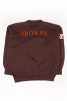Vintage Cleveland Browns Embroidered Sweatshirt (1990s)