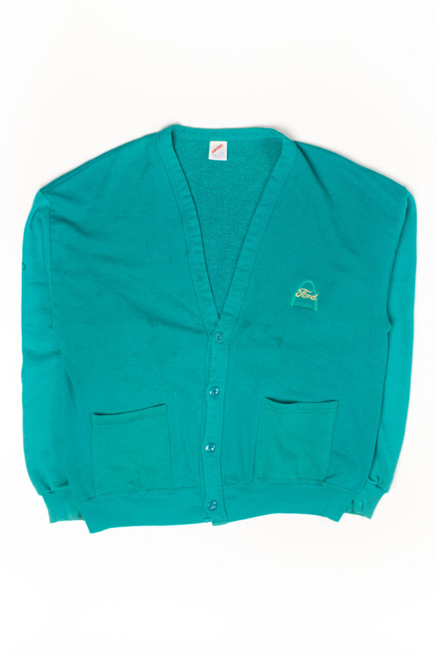 Vintage Ford of St. Louis Cardigan Sweatshirt (1990s)