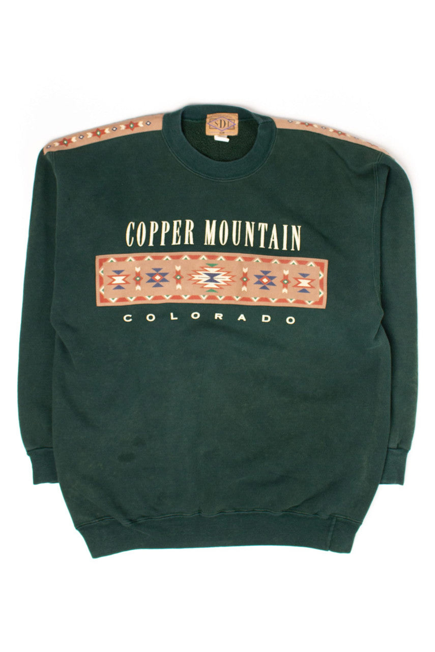 Vintage Copper Mountain, Colorado Sweatshirt (1990s)