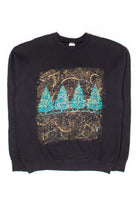 Vintage Splatter Trees Sweatshirt (1991)