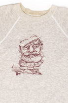 Vintage Old Man Caricature Sweatshirt (1980s)