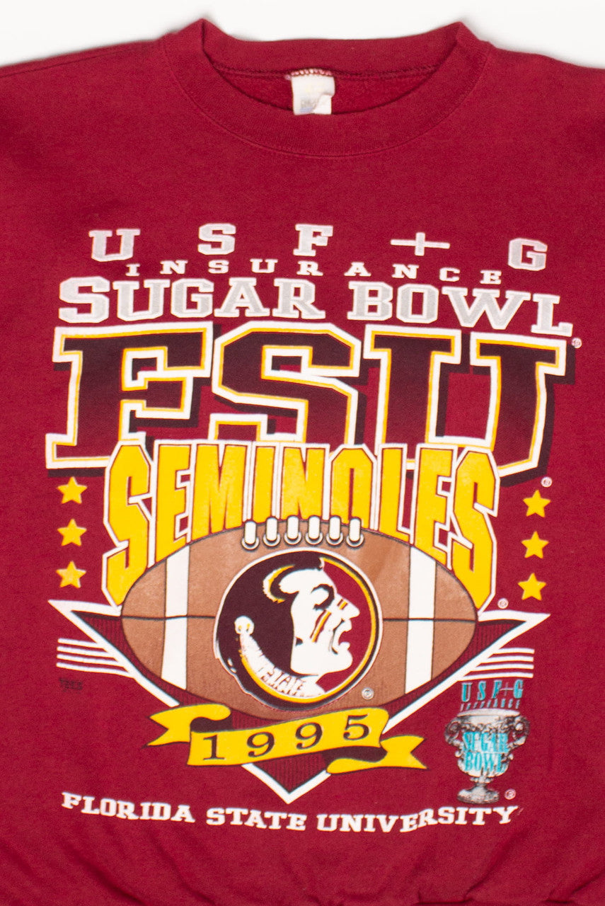 Vintage FSU Seminoles Sugar Bowl Sweatshirt (1995)