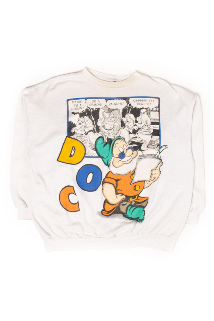 Vintage Seven Dwarves 'Doc' Sweatshirt (1990s)