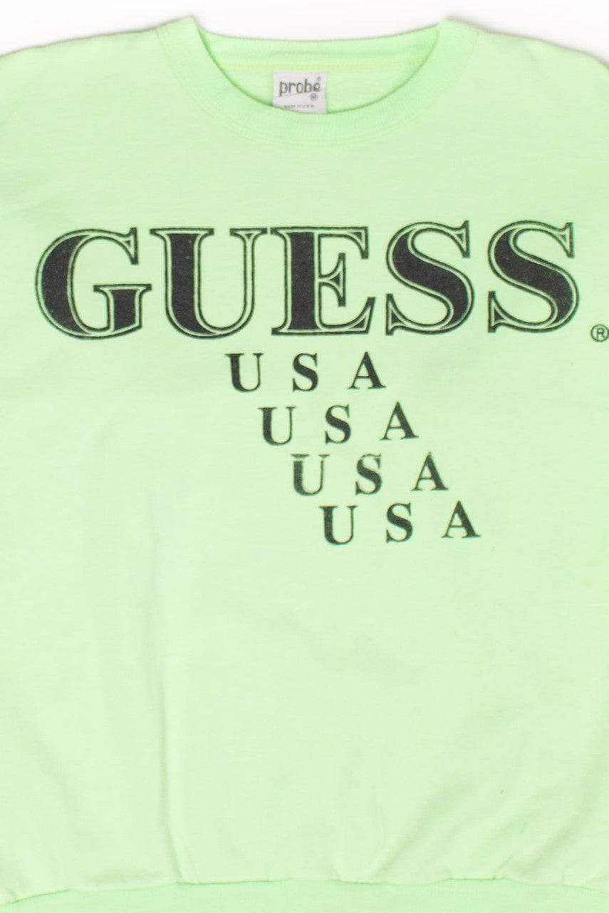 Vintage Bootleg Guess USA Sweatshirt (1990s)