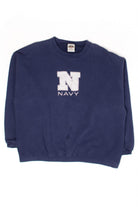 Vintage Navy 'N' Sweatshirt (1990s)