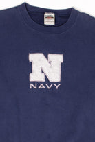 Vintage Navy 'N' Sweatshirt (1990s)