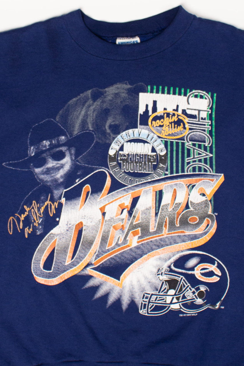 Vintage Chicago Bears Monday Night Football Sweatshirt (1994)