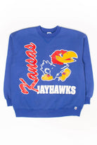 Vintage Kansas Jayhawks Sweatshirt (1990s) 2