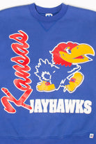 Vintage Kansas Jayhawks Sweatshirt (1990s) 2