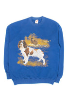 Vintage Pheasant Hunting Dog Sweatshirt (1990s)