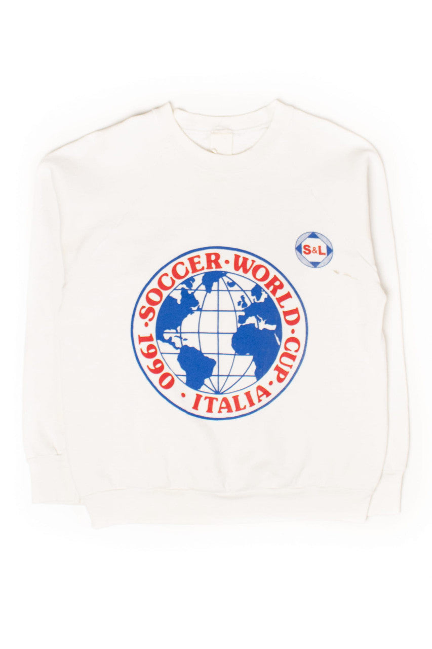 Vintage Soccer World Cup Italia Sweatshirt (1990)