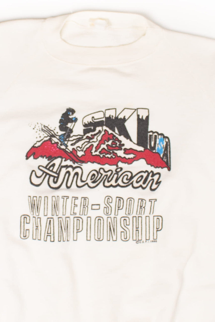 Vintage Ski U.S.A. Sweatshirt (1988)