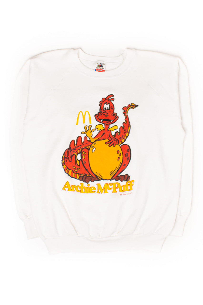 RARE Vintage McDonalds Archie McPuff Sweatshirt (1988)
