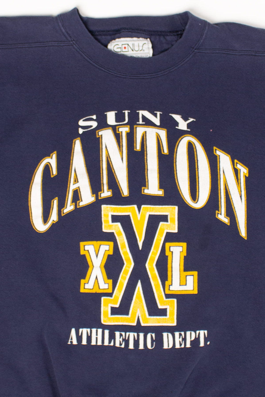 Vintage SUNY Canton Sweatshirt (1990s)