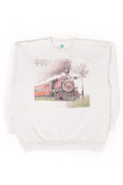 Vintage Railroad Crossing Sweatshirt (1990s)