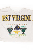 Vintage West Virginia Sugar Bowl Cropped Cutoff Sweatshirt (1994)