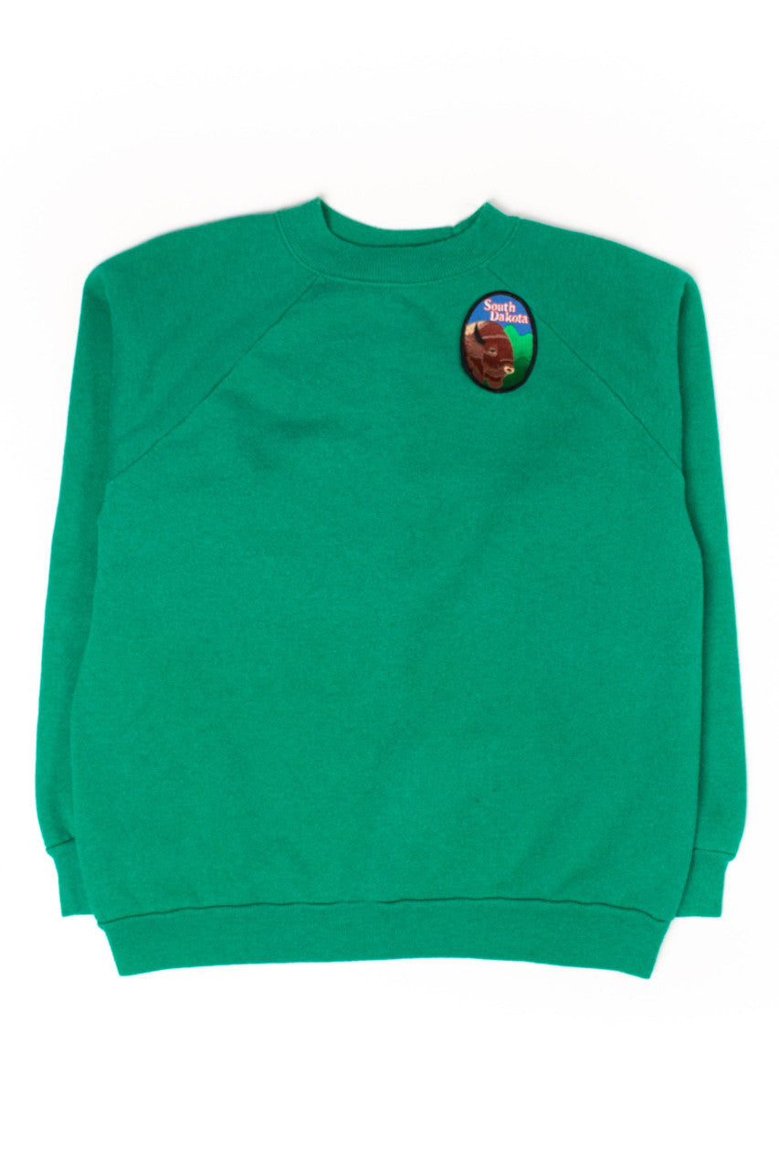 Vintage South Dakota Patch Sweatshirt (1990s)