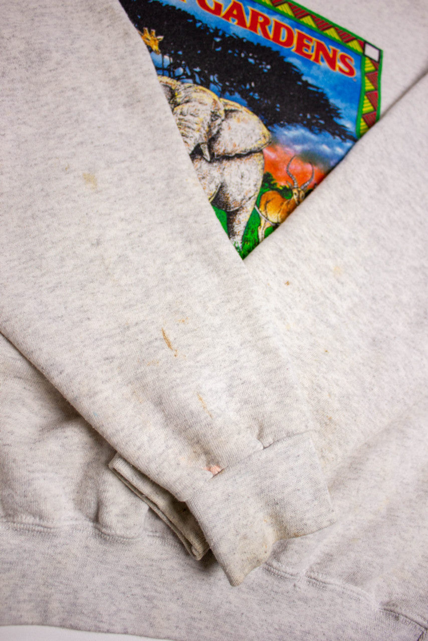Vintage Busch Gardens 'Extinction Is Forever' Sweatshirt (1990s)