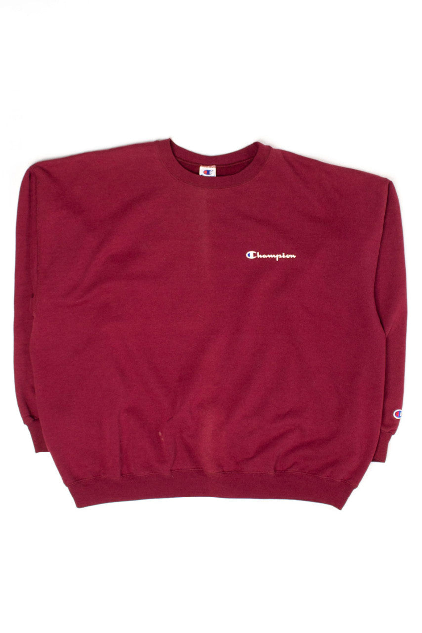 Vintage Burgundy Champion Sweatshirt (1990s)