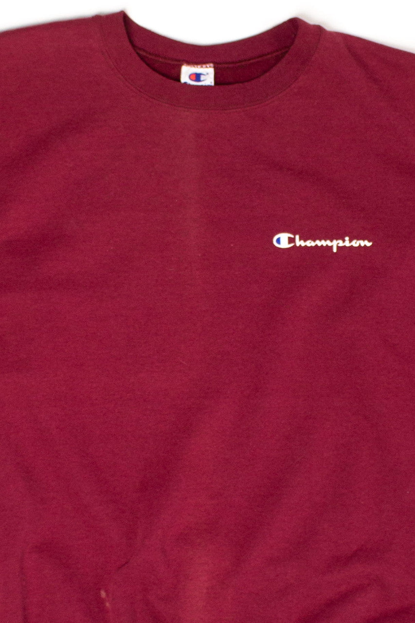Vintage Burgundy Champion Sweatshirt (1990s)