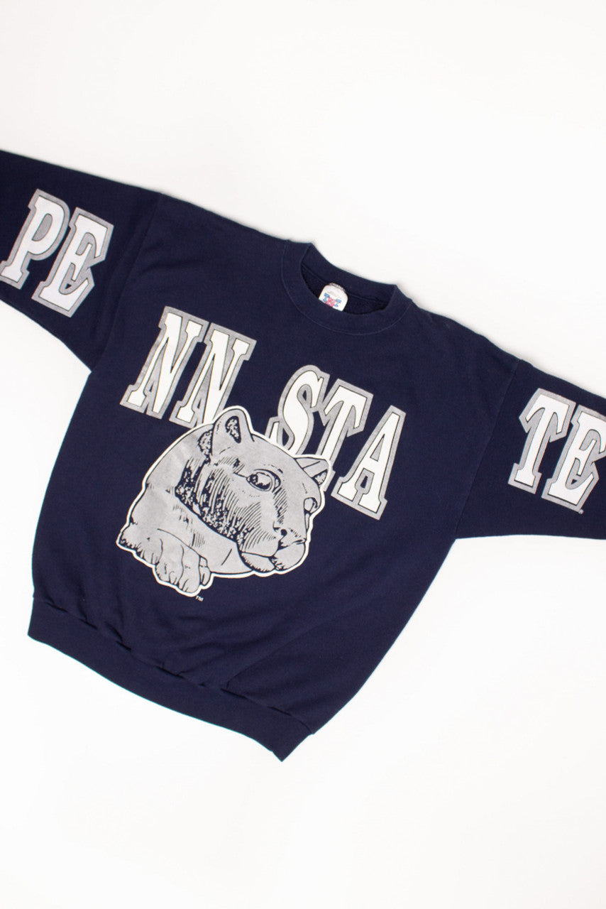 Vintage Penn State Spell Out Sweatshirt (1990s)