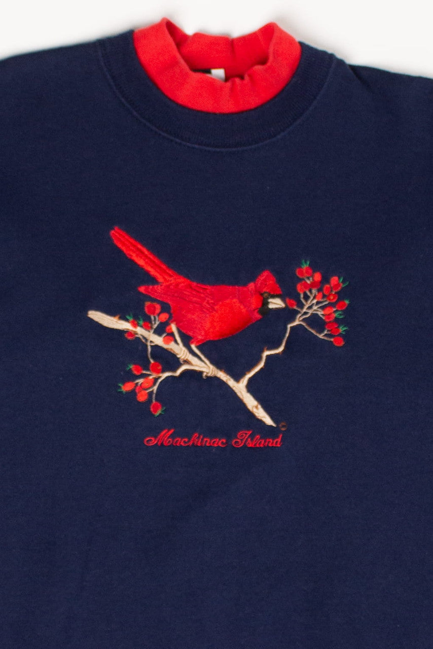 Vintage Mackinac Island Cardinal Sweatshirt (1990s)