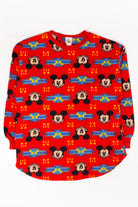 Vintage Mickey Mouse Fleece Pajama Sweatshirt (1990s)