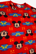 Vintage Mickey Mouse Fleece Pajama Sweatshirt (1990s)