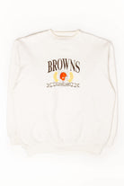 Vintage Cleveland Browns Embroidered Sweatshirt (1990s) 1