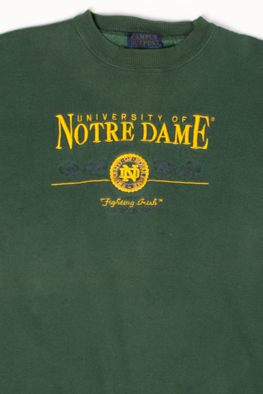 Vintage University of Notre Dame Sweatshirt (1990s) 2