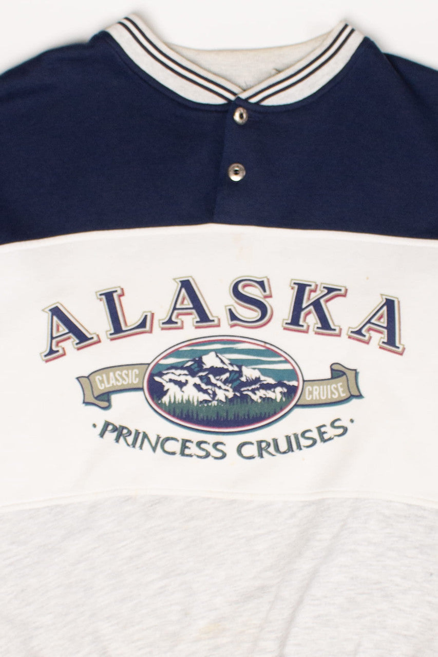 Vintage Alaska Princess Cruises Sweatshirt (1990s)