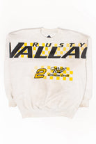 Vintage Rusty Wallace Spell Out Racing Sweatshirt (1990s)