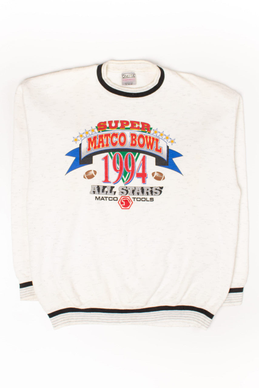 Vintage Matco Bowl All Stars Sweatshirt (1994)