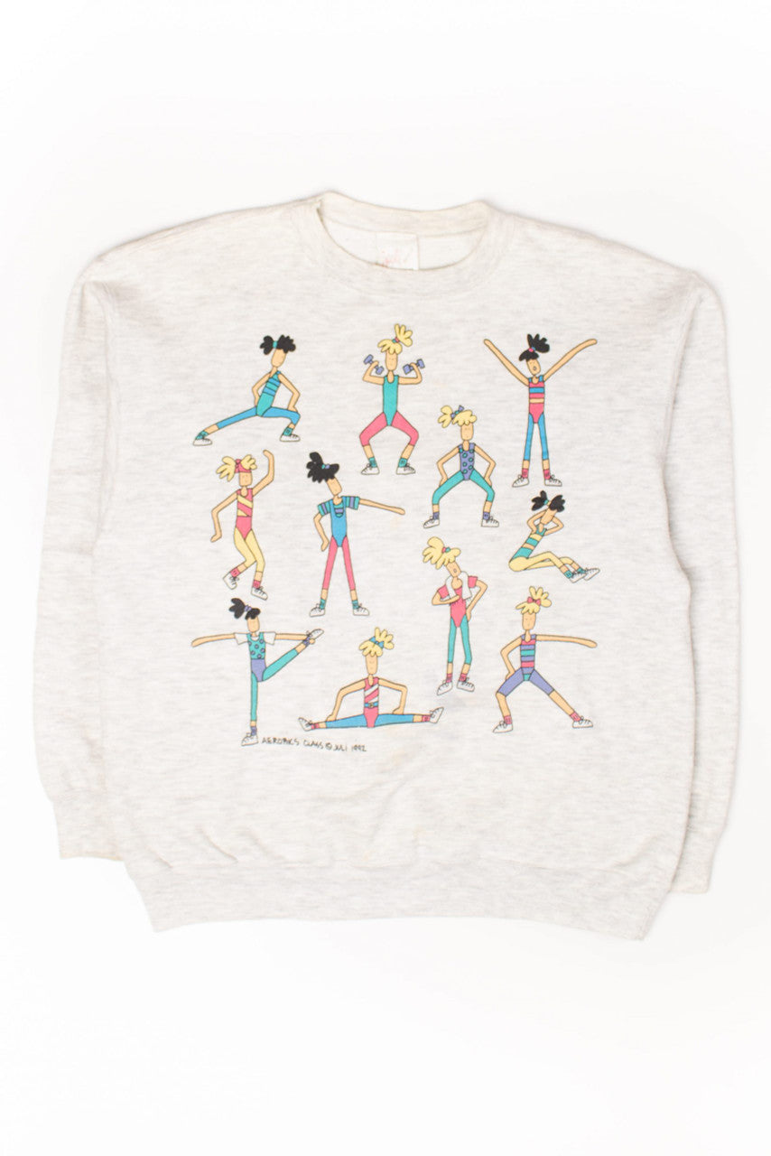 Vintage Aerobics Class Sweatshirt (1992)