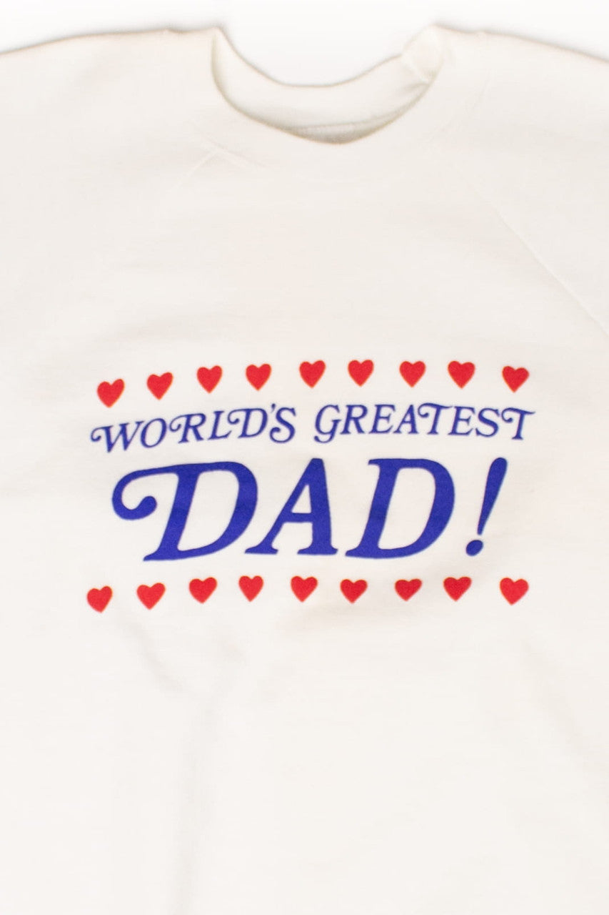 Vintage 'World's Greatest Dad!' Sweatshirt (1990s)