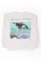 Vintage Sea World Orcas Sweatshirt (1990s)