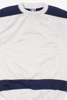 Vintage Two-Tone Short Sleeve Sweatshirt (1990s)