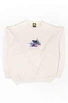 Vintage Embroidered Alaska Bear Sweatshirt (1990s)